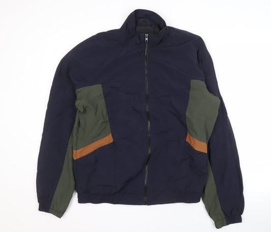 Mens UK Size S New Look Blue Basic Jacket