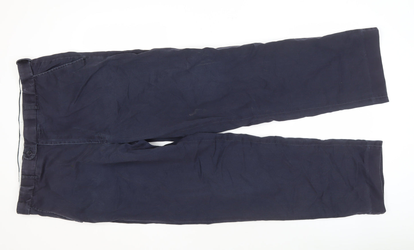 Peter Christian Men's Blue Chino Trousers Size 38