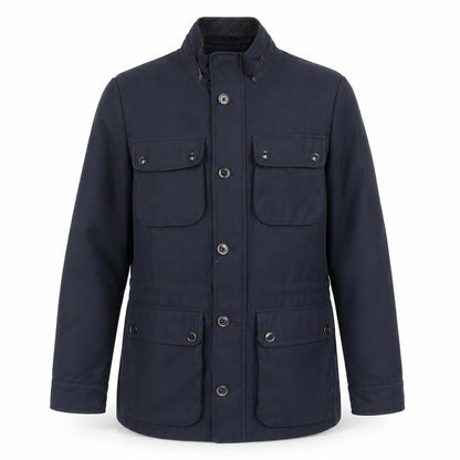 Mens UK Size S Ted Baker Blue Military Jacket