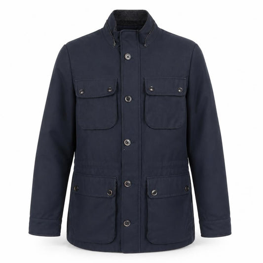 Mens UK Size S Ted Baker Blue Military Jacket