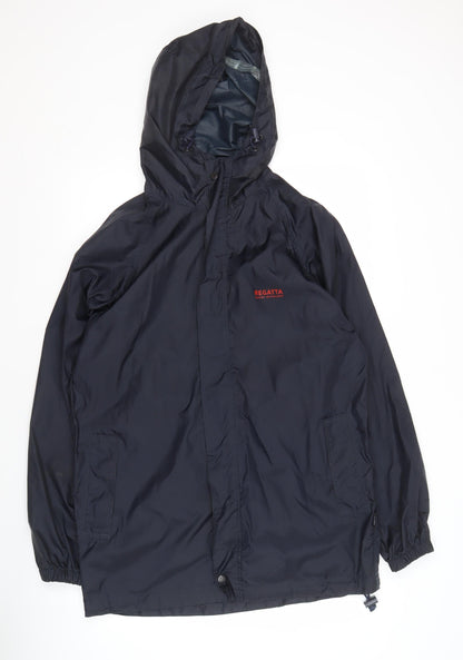 Mens UK Size XS Regatta Blue Rain Coat