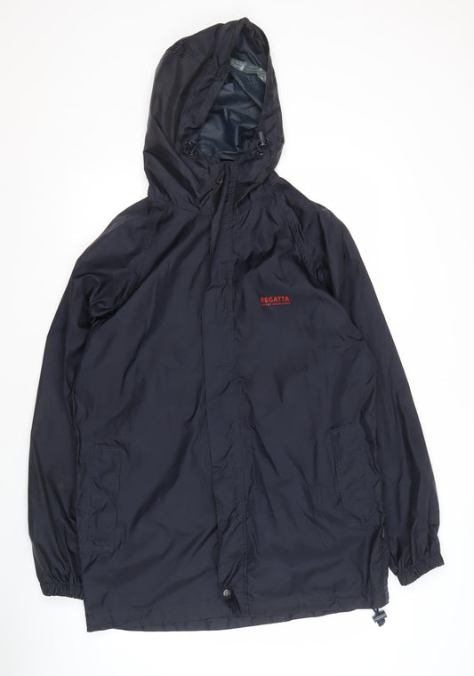 Mens UK Size XS Regatta Blue Rain Coat