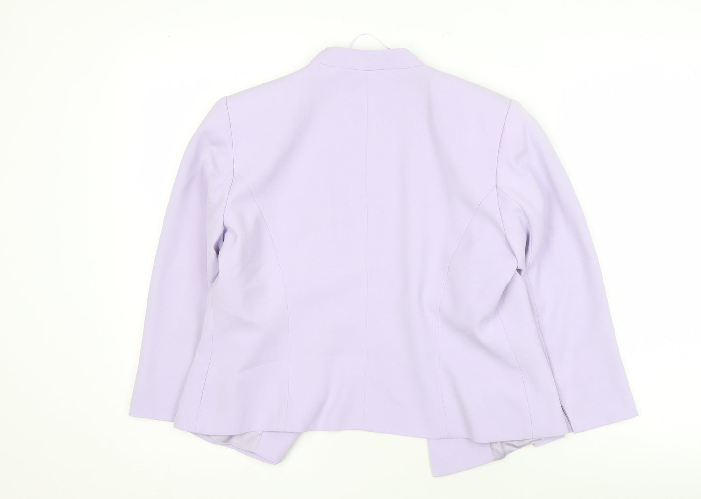 Roman Women's Purple Blazer, Size 12, Elegant Formal Wear