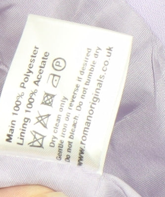 Roman Women's Purple Blazer, Size 12, Elegant Formal Wear