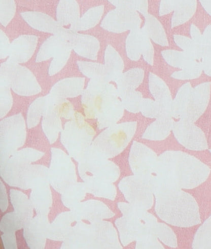 Womens UK Size 12 Double TWO Pink Basic Blouse