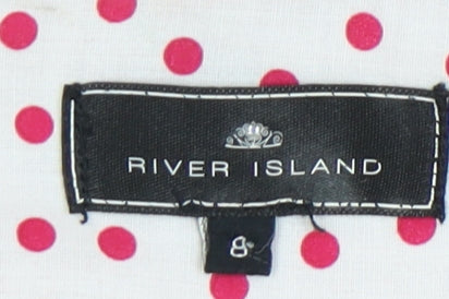 Womens UK Size 8 River Island Straight & Pencil  Skirt