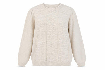 Womens UK Size L River Island Beige Pullover Jumper