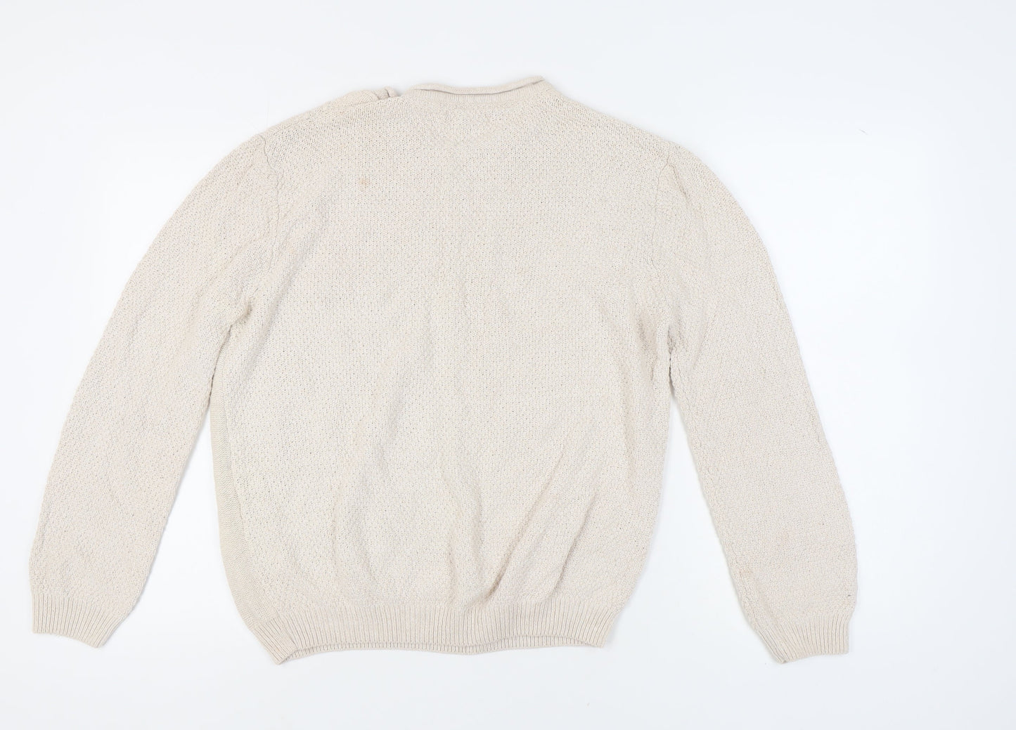 Womens UK Size L River Island Beige Pullover Jumper