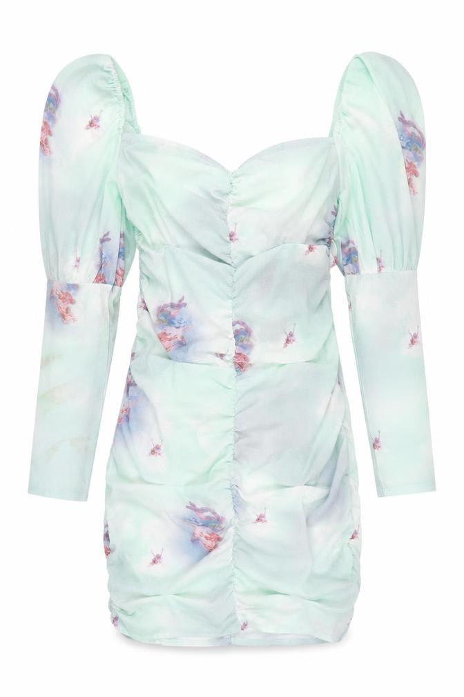 In The Style Multicoloured Bodycon Dress Women Size 10