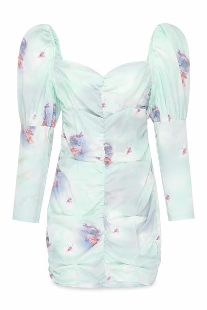 In The Style Multicoloured Bodycon Dress Women Size 10