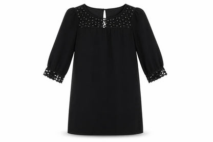 Marks and Spencer Women's Black Shift Dress Size 8