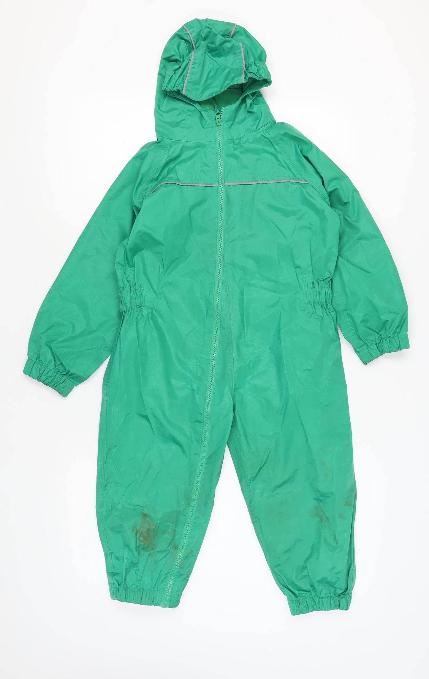 Dry Kids Boys Green Snowsuit 5-6 Years Waterproof Hooded
