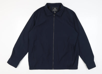 Mens UK Size XL Outdoor Jacket Blue Basic Jacket