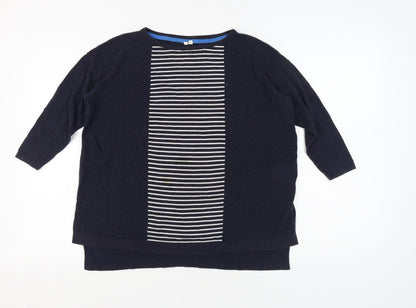 Womens UK Size 14 White Stuff Blue Pullover Jumper