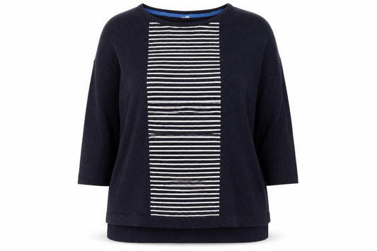Womens UK Size 14 White Stuff Blue Pullover Jumper