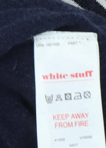 Womens UK Size 14 White Stuff Blue Pullover Jumper