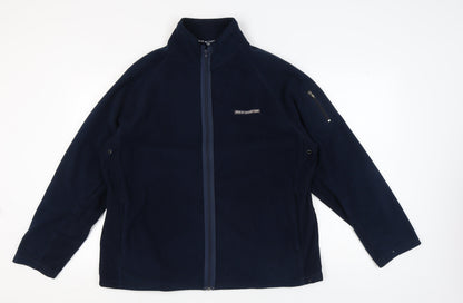 Mens UK Size XL Polo Sport Blue Basic Jacket