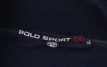 Mens UK Size XL Polo Sport Blue Basic Jacket