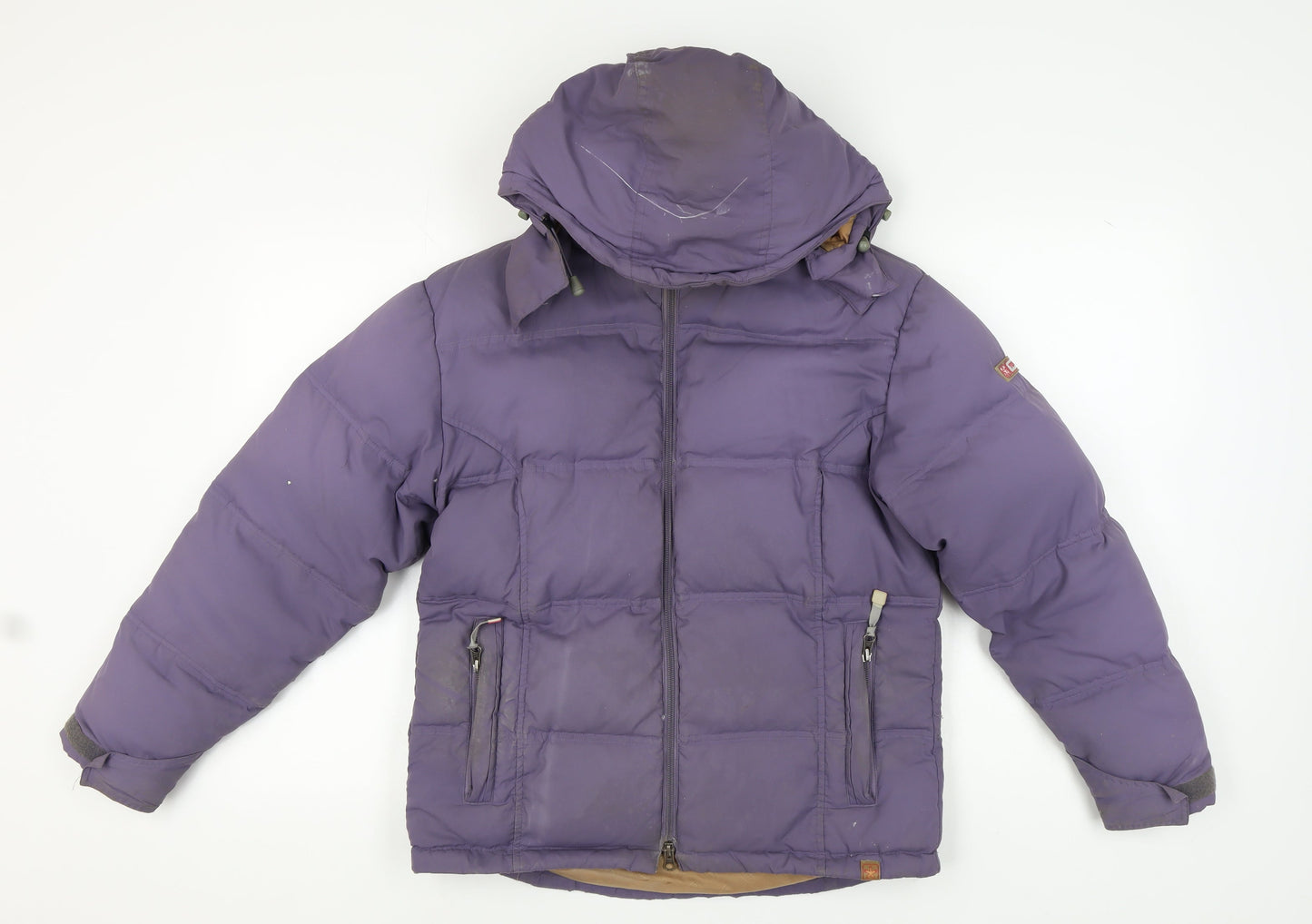Womens UK Size M TOG 24 Purple Puffer Jacket