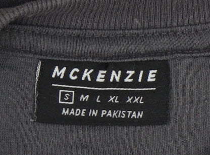 Mens UK Size S McKenzie Grey Pullover Sweatshirt
