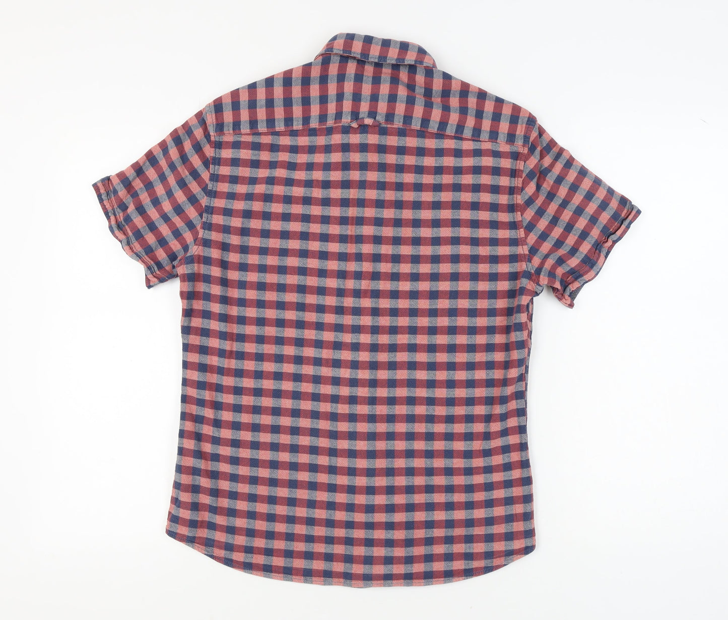 Marks and Spencer Men's Multicoloured Check Shirt S