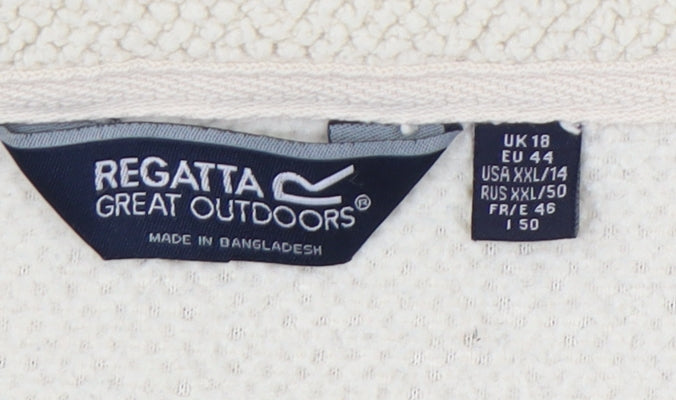 Womens UK Size 18 Regatta Ivory Basic Jacket