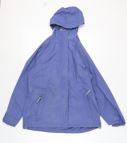 Womens UK Size 14 Regatta Blue Rain Coat