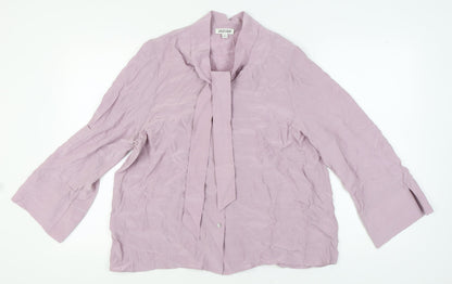 Jaeger Women's Purple Top Size 18, Elegant & Versatile