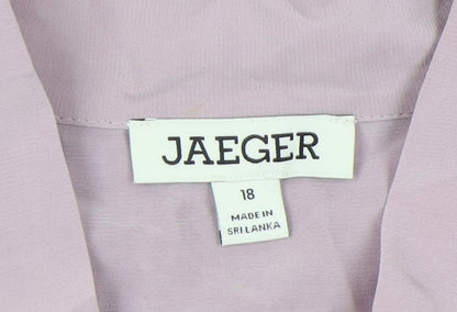 Jaeger Women's Purple Top Size 18, Elegant & Versatile