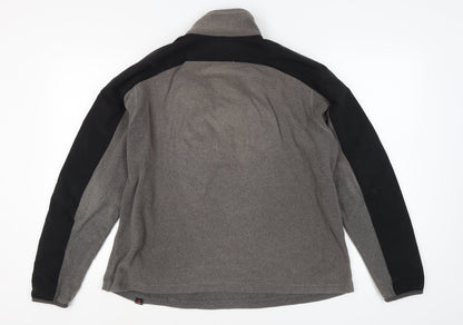 The North Face Men's Grey Pullover Sweatshirt, Size L