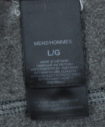 The North Face Men's Grey Pullover Sweatshirt, Size L