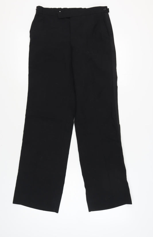 Austin Reed Men's Black Trousers, Size 38, Regular Fit