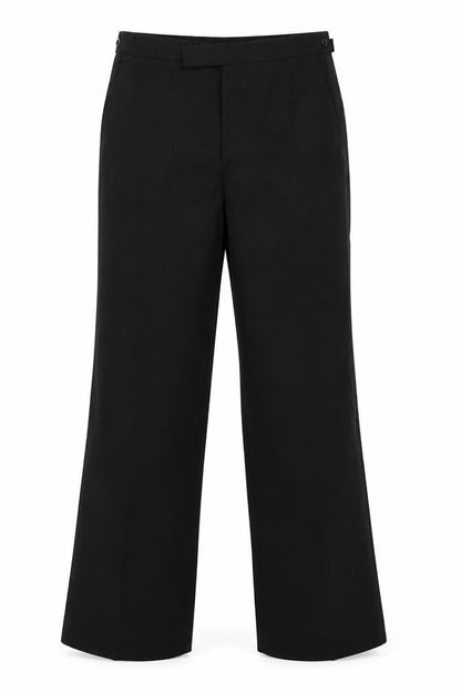 Mens UK Size 38 in Austin Reed Regular Fit  Black Trousers
