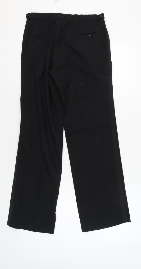 Austin Reed Men's Black Trousers, Size 38, Regular Fit
