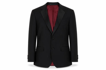 Mens UK Size 40 Scott & Taylor Regular Black Suit Jacket