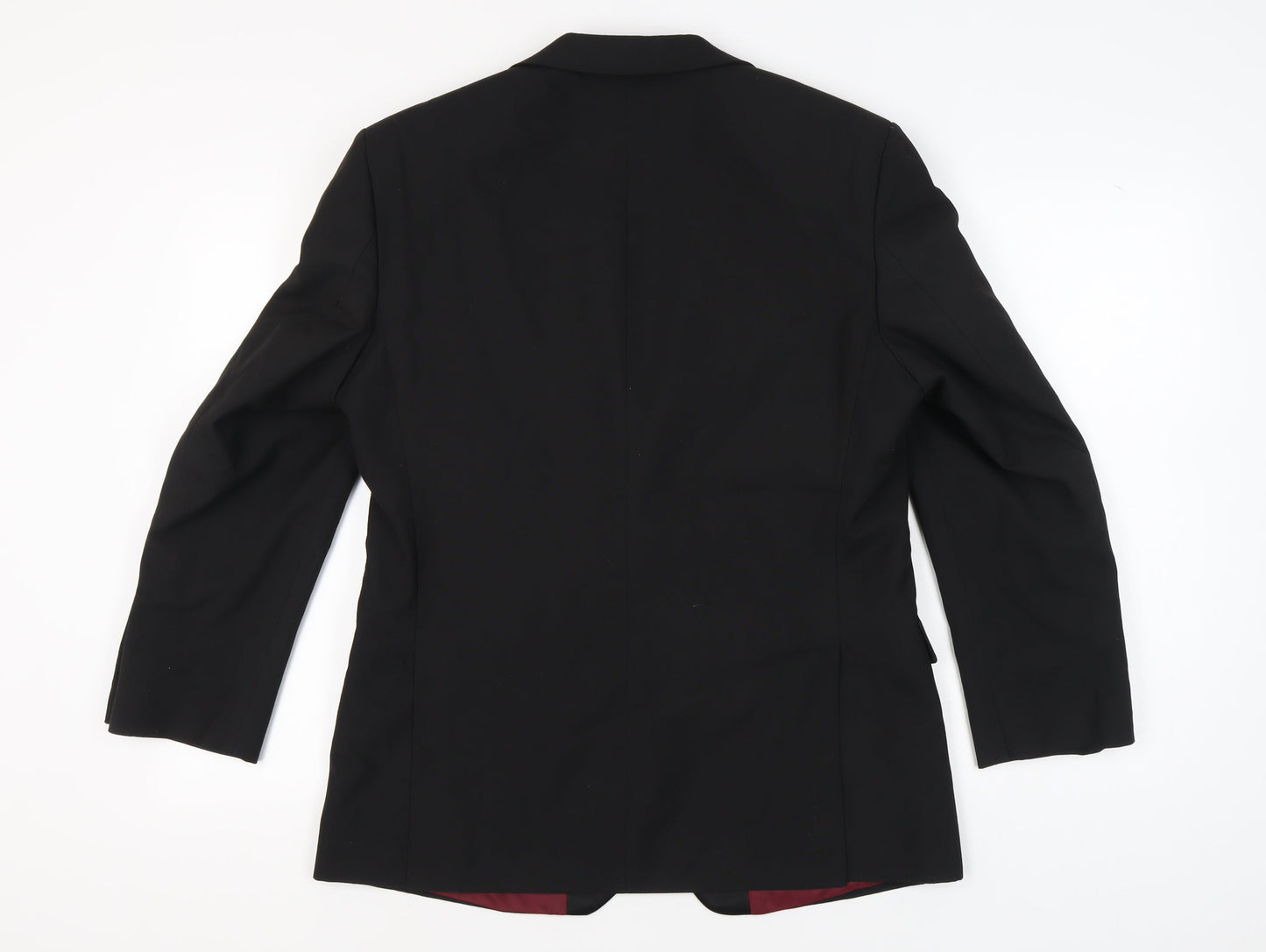 Mens UK Size 40 Scott & Taylor Regular Black Suit Jacket