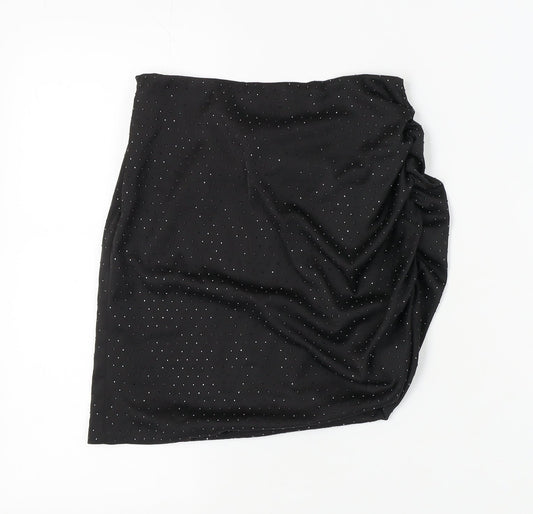 Oh Polly Women's Black Short Skirt Size 8