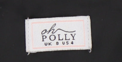 Oh Polly Women's Black Short Skirt Size 8