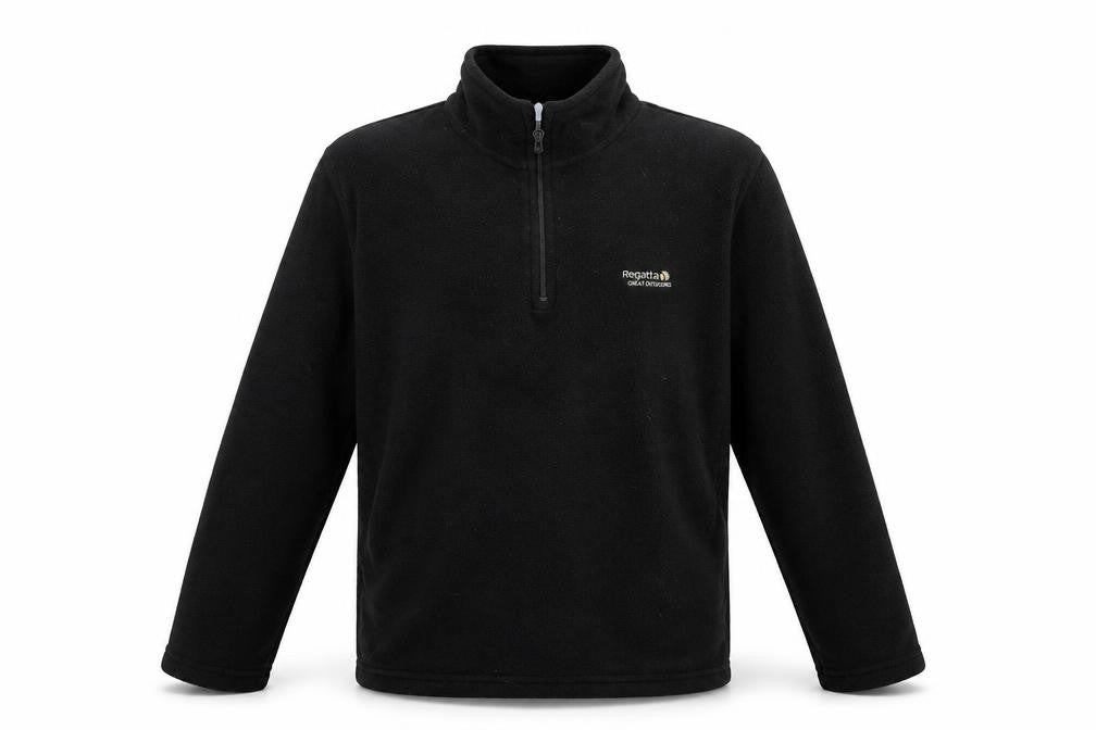 Front view of Regatta Black Fleece unisex sweatshirt s