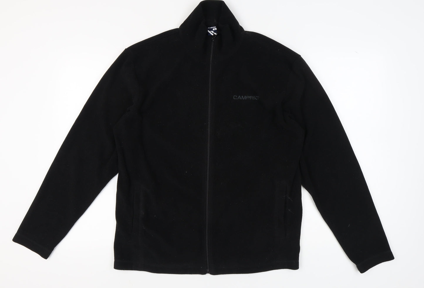Mens UK Size L Campri Black Basic Jacket