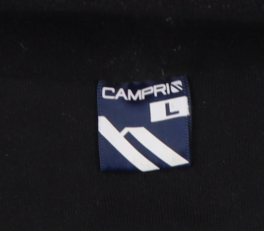 Mens UK Size L Campri Black Basic Jacket
