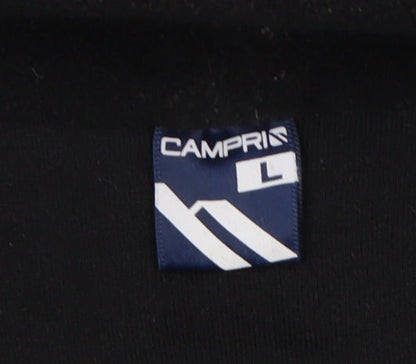 Mens UK Size L Campri Black Basic Jacket