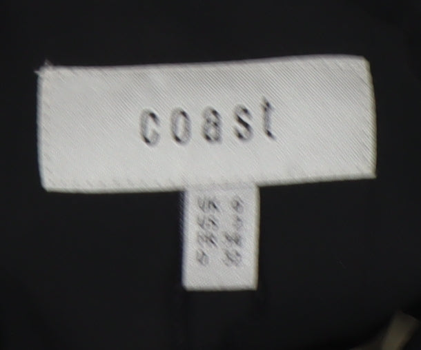 Coast Women's Black & White Mini Dress, Size 8