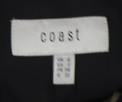 Coast Women's Black & White Mini Dress, Size 8