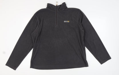 Mens UK Size XL Regatta Black Pullover Sweatshirt