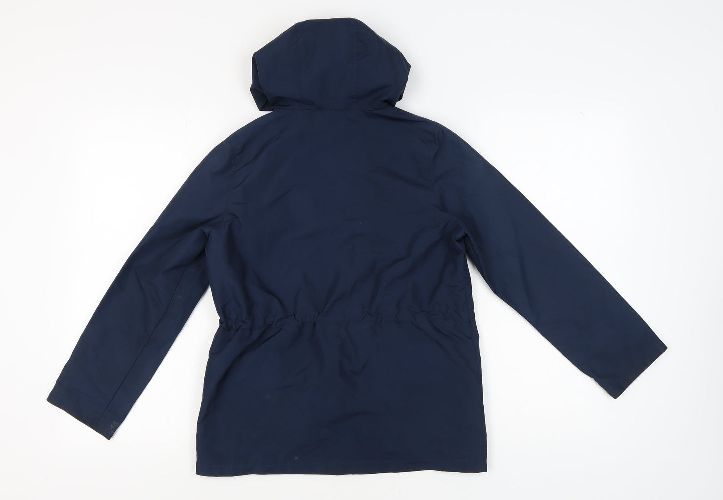 Henleys Girls Blue Jacket 9-10 Years Hooded Mid-Length