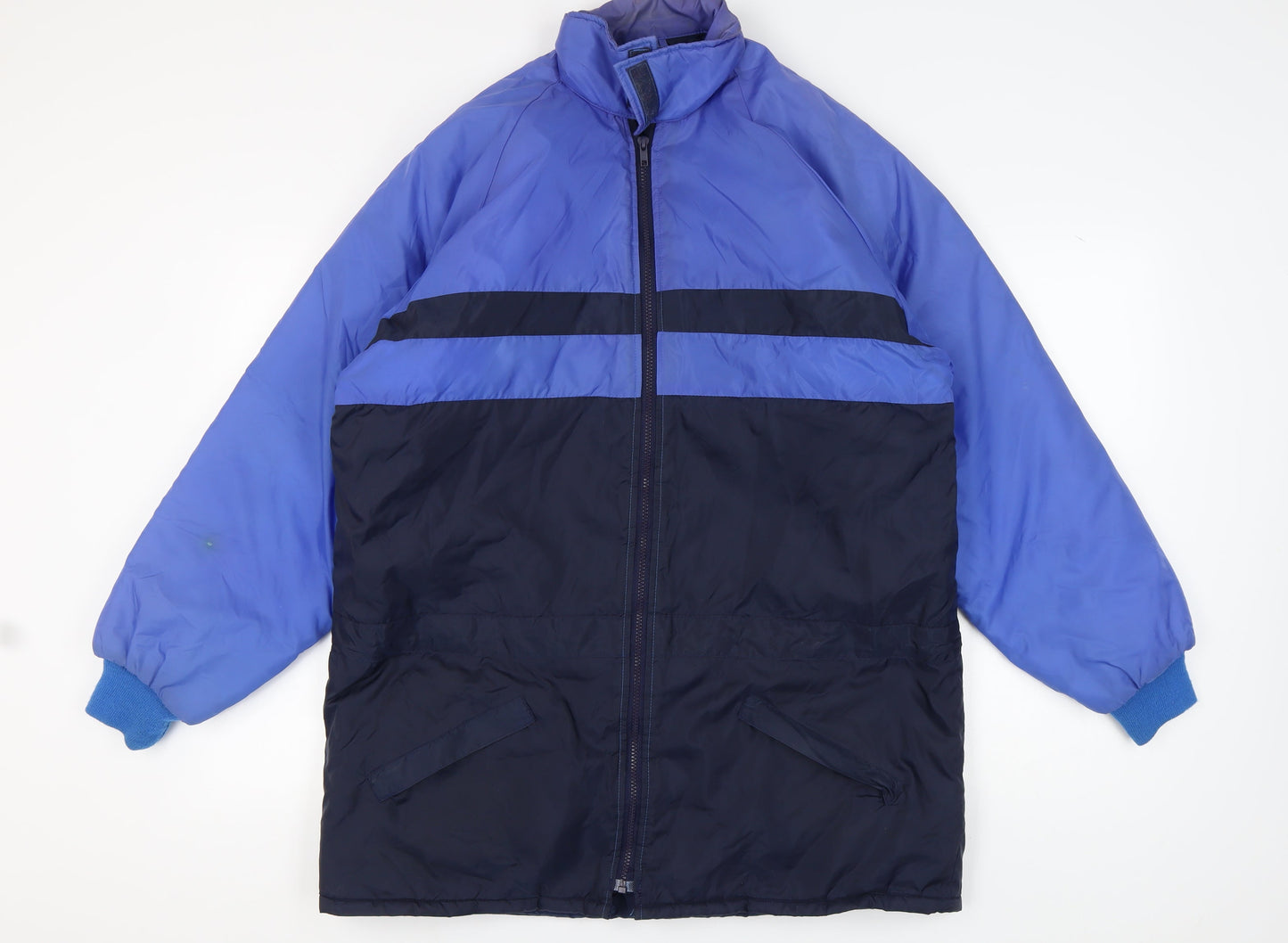 Mens UK Size L Countrywear Blue Puffer Jacket