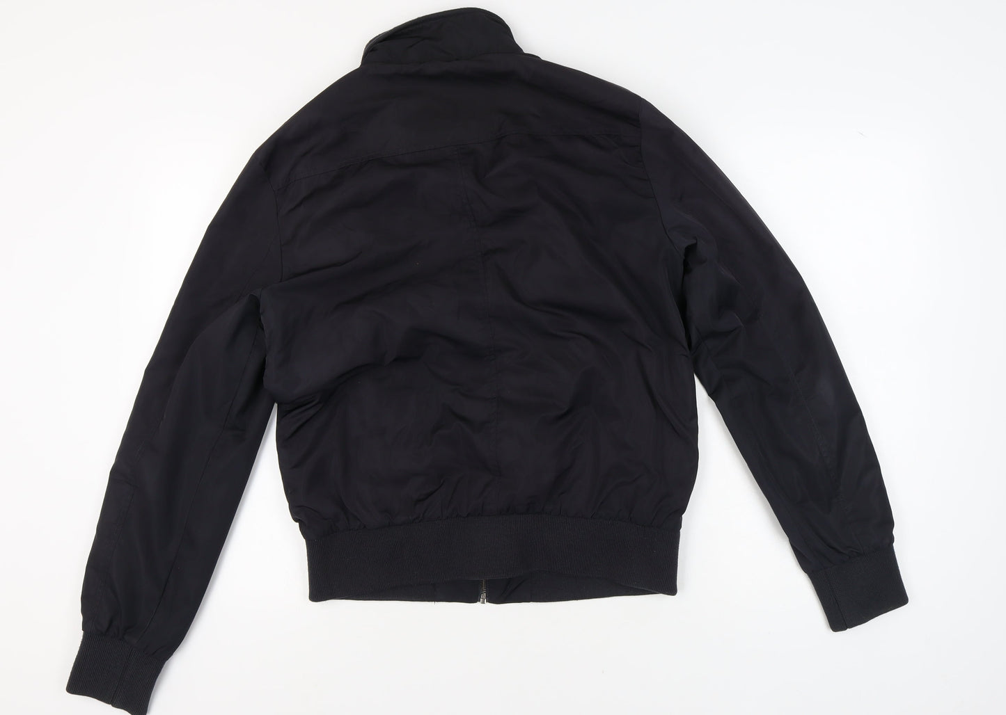 Mens UK Size 3 Dreamweaver Black Biker Coat