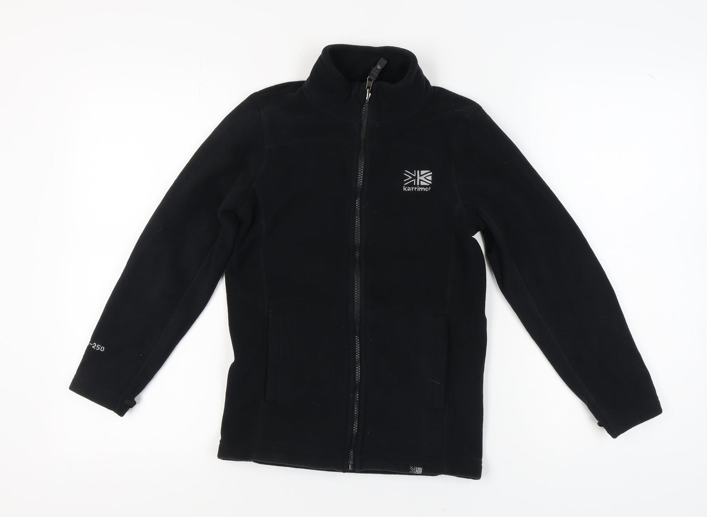 Karrimor Boys Black Fleece Sweatshirt 11-12 Years Hiking Jacket