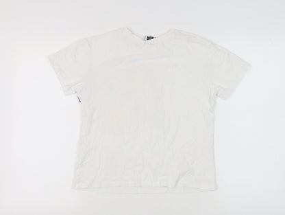 NBA Girls White Lakers T-Shirt 11-12 Years Sports Style